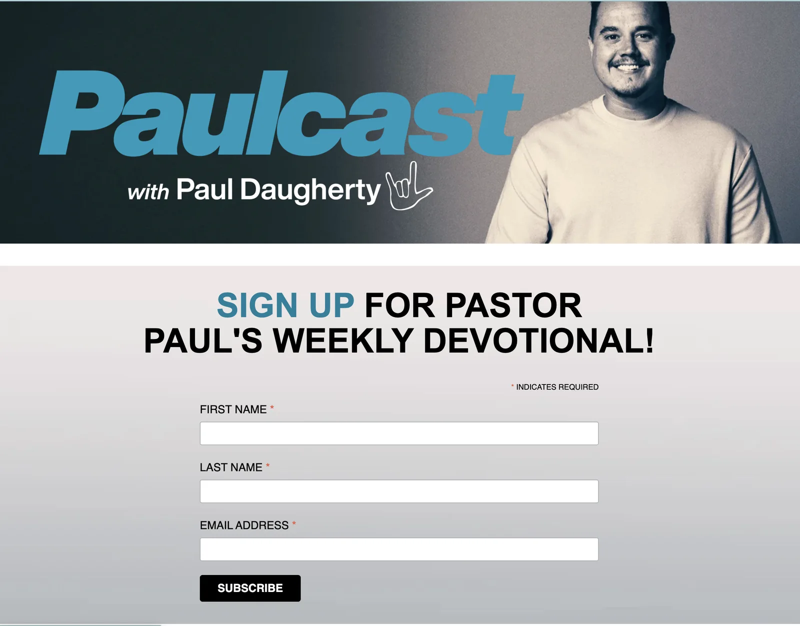 pauldaugherty.org — Paulcast podcast page